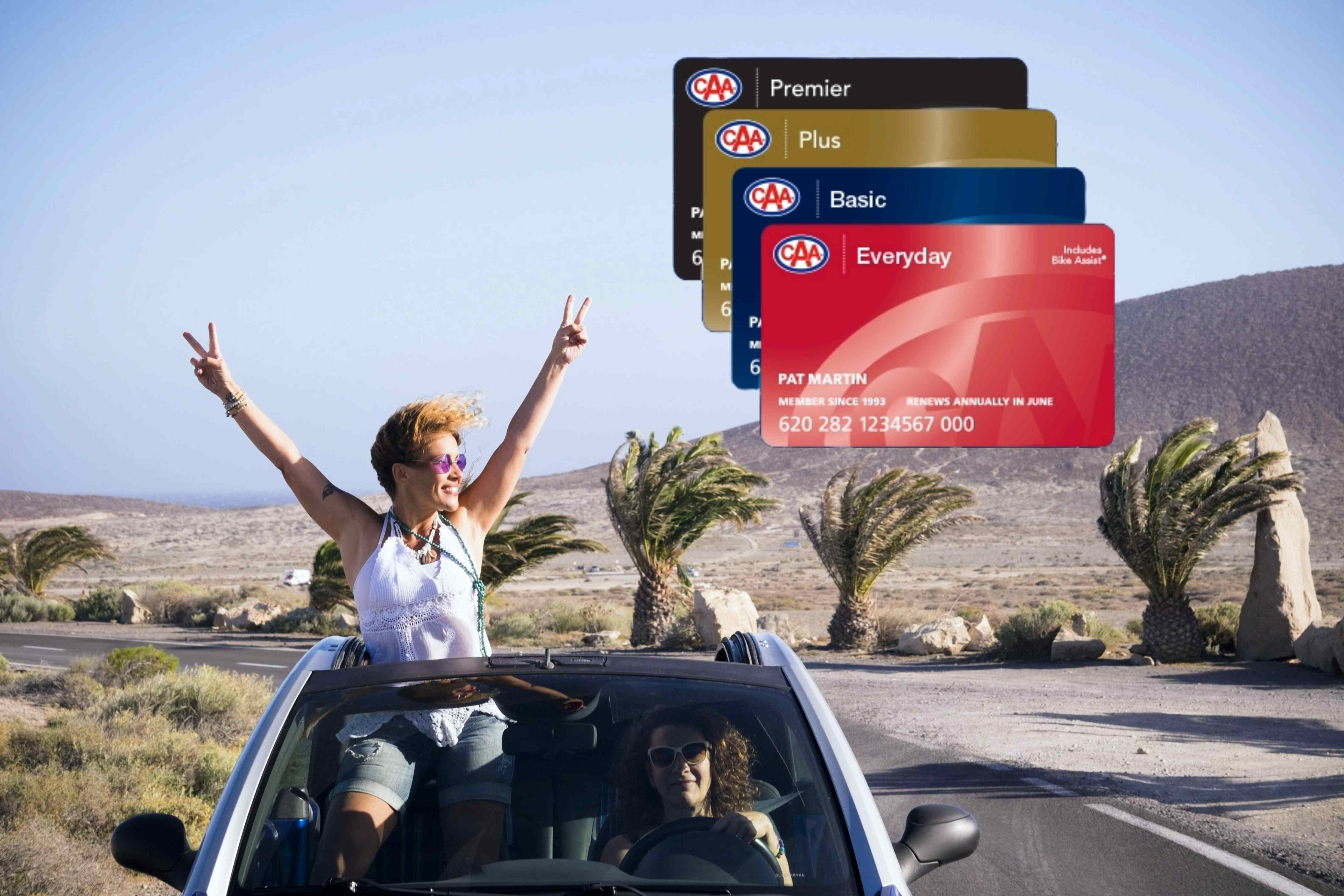 CAA Membership - Road Trip Adventure with All Four Membership Tiers