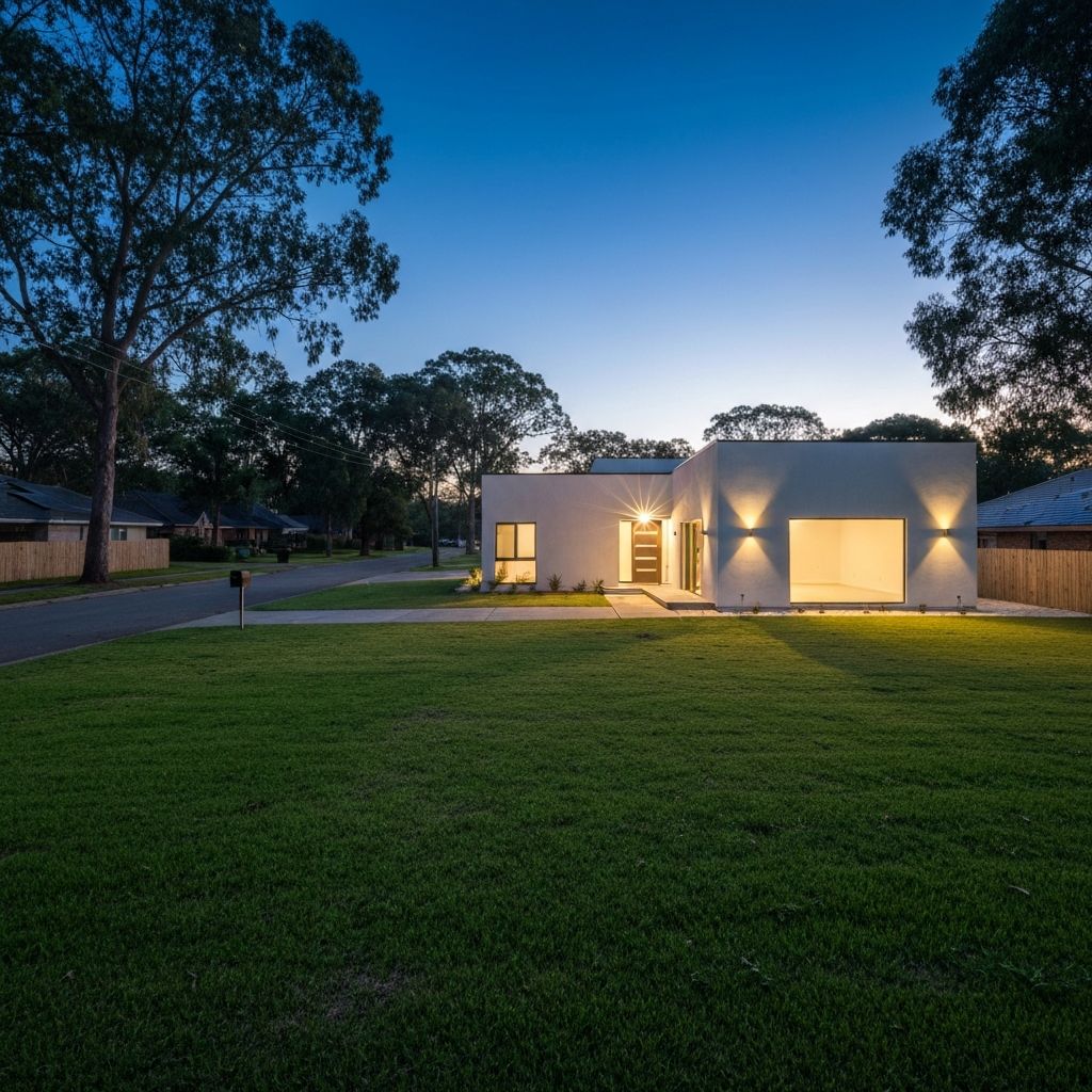 Vacant home exterior