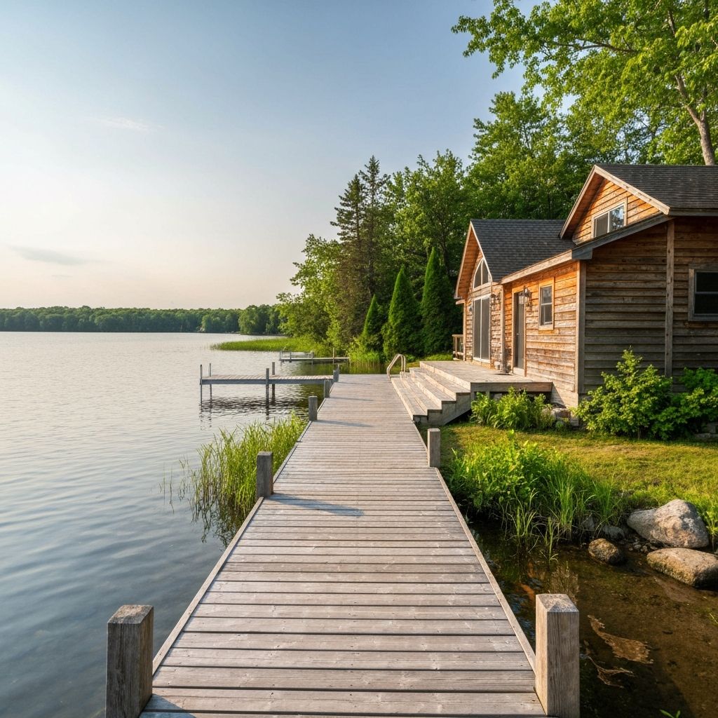 Lakefront cottage
